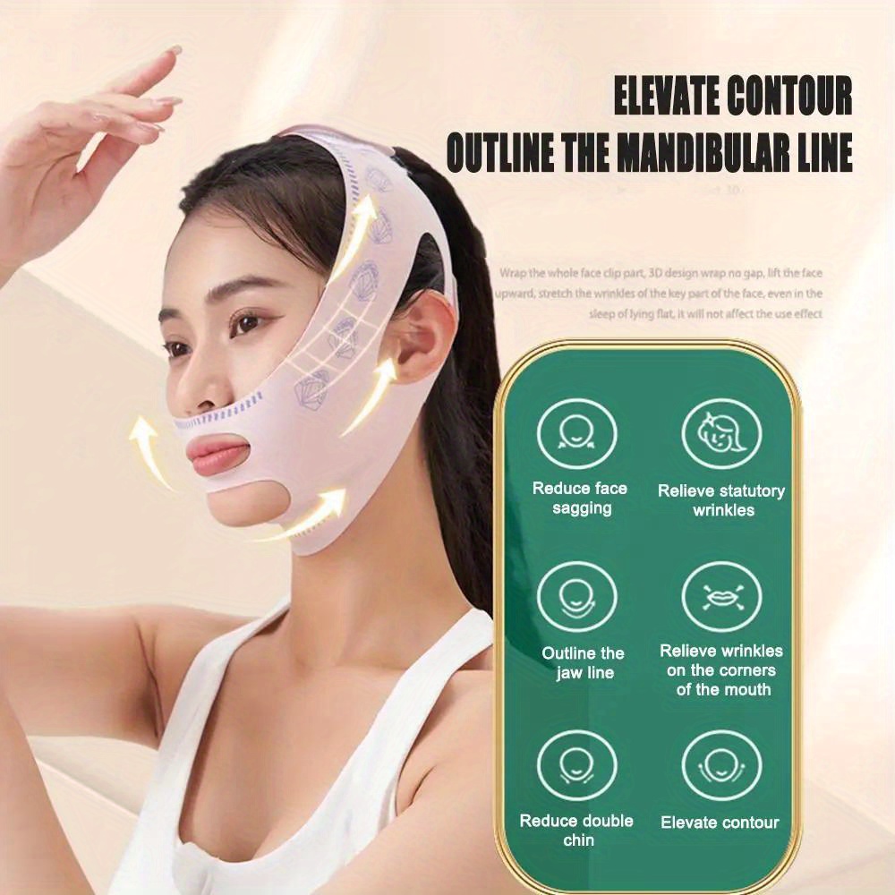 Health Wellness - Chin Cheek Slimming Bandage V Shaper