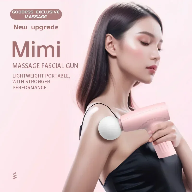 Muscle Mini Pink Massage Gun D - Health Wellness recension och pris