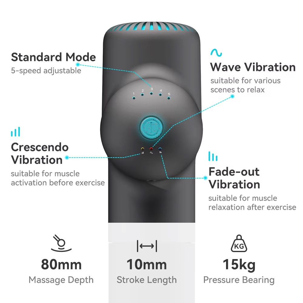 Booster Massage Gun Electric N - Health Wellness recension och pris