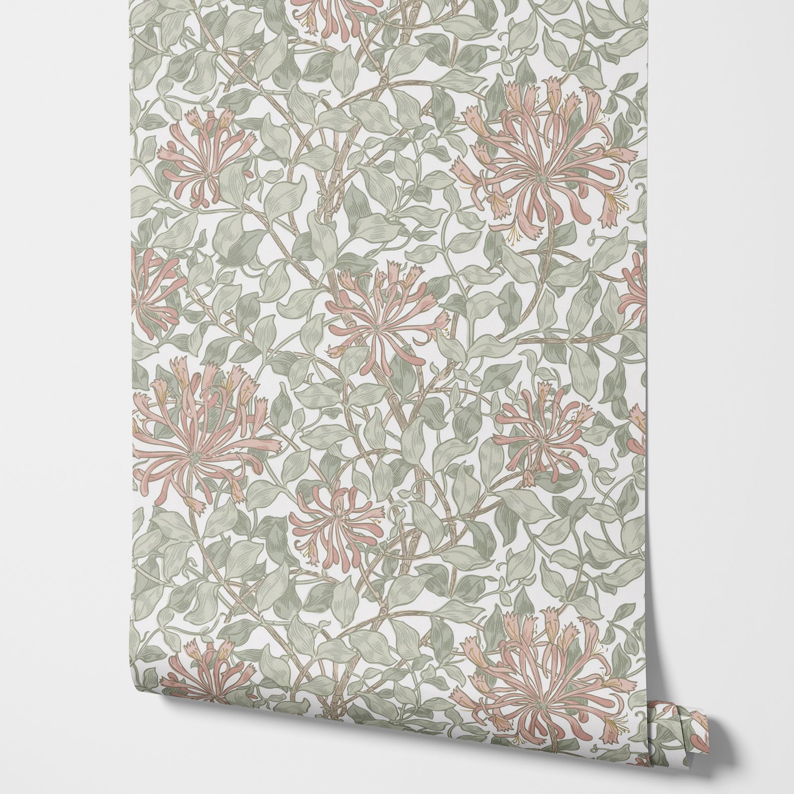 William Morris Honeysuckle May - Herbal Wallpaper recension och pris