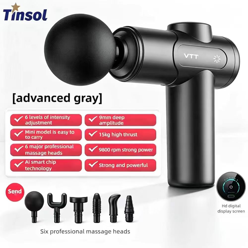 TINSOL Electric Fascia Gun Dee - Health Wellness recension och pris