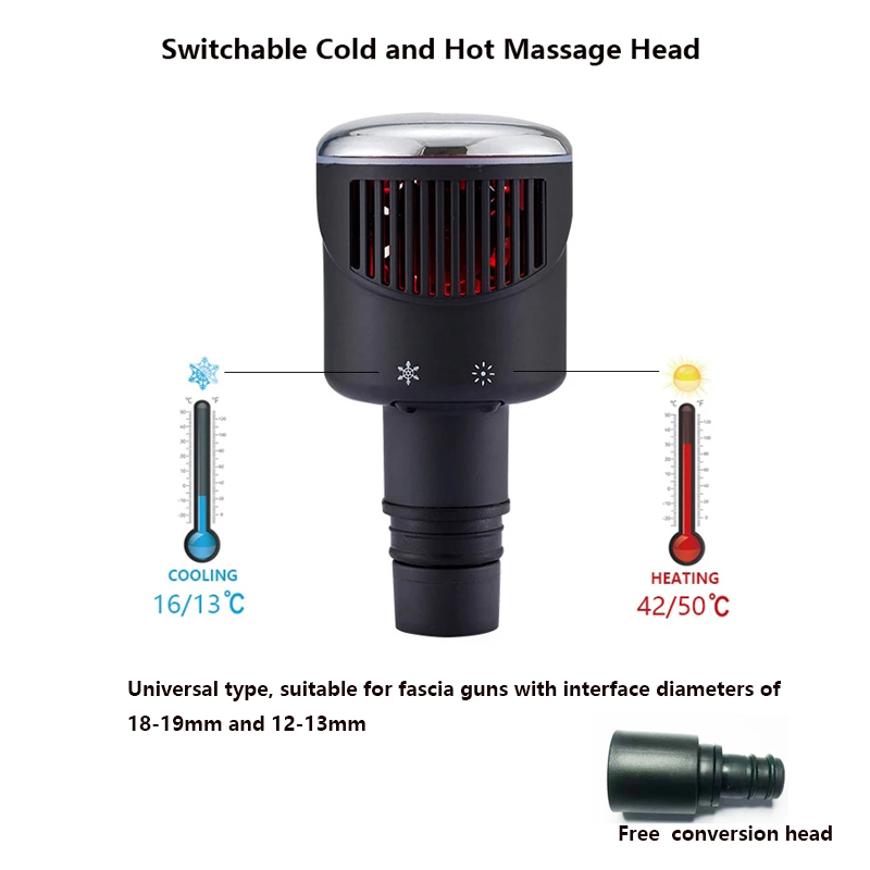 New Heat-Cold Fascia Gun Massa - Health Wellness recension och pris