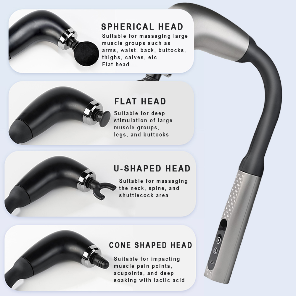Portable Fascial Massage Gun E - Health Wellness recension och pris