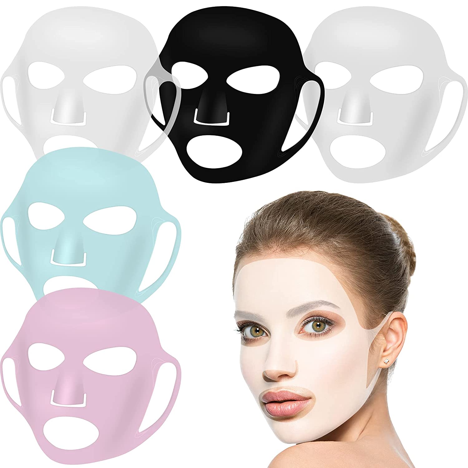 Reusable Silicone Face Mask Ho - Health Wellness recension och pris
