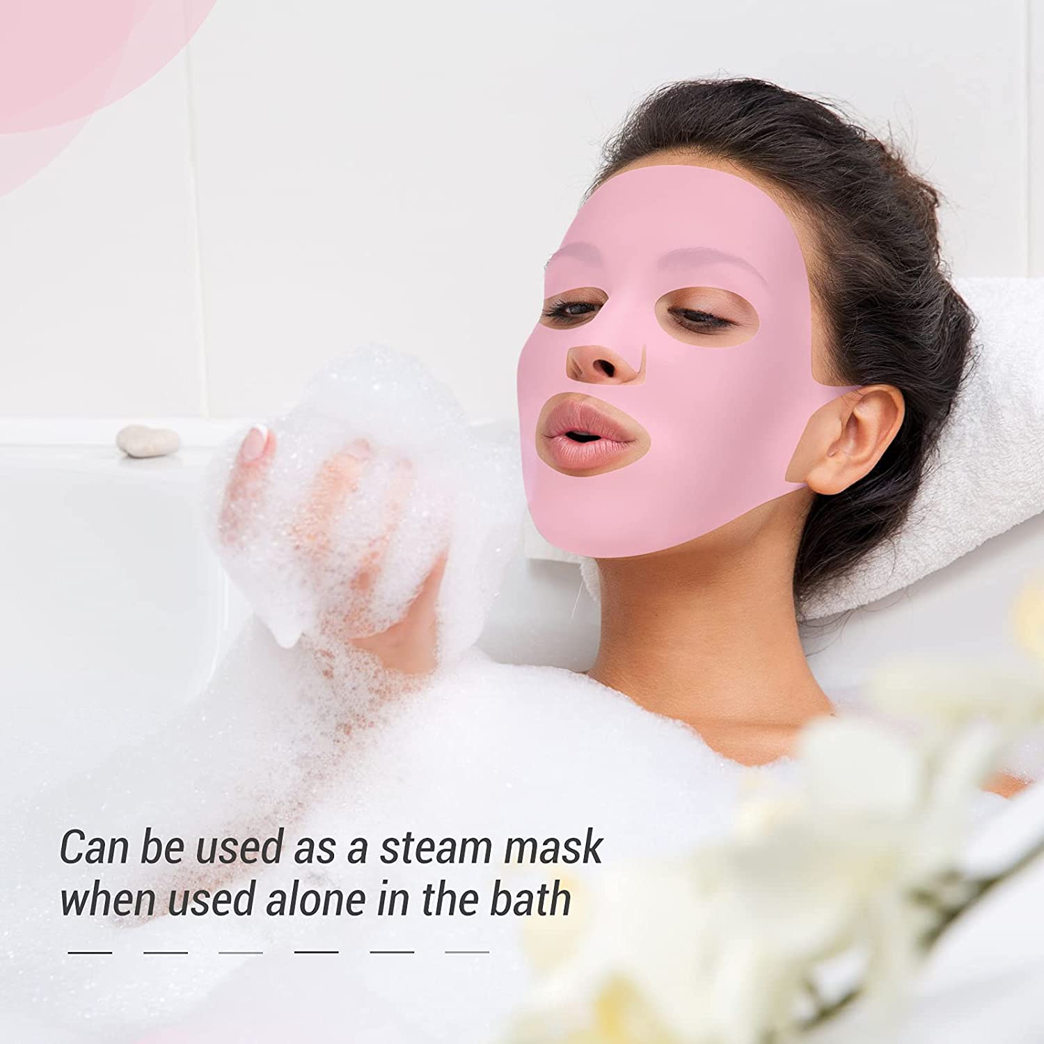 Reusable Silicone Face Mask Ho - Health Wellness recension och pris