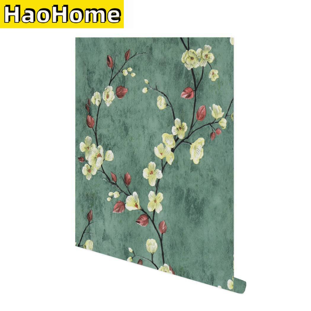 Flower Tree Peel and Stick Wal - Herbal Wallpaper recension och pris